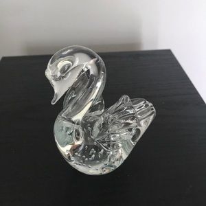 Crystal Swan Figurine